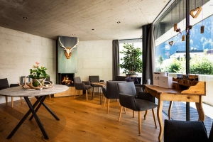 Bild: Gemütliche Lounge im Apartmenthaus Apart6580 in St. Anton