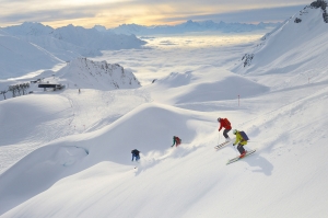 Bild: Each freerider&#39;s dream: Countless powder ride possibilities at Ski Arlberg