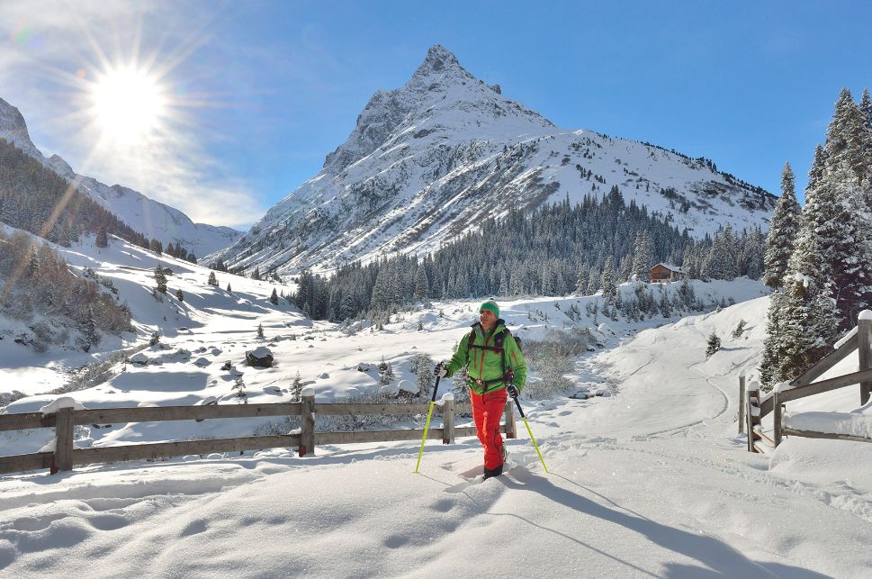 Winterwandern in St. Anton in Tirol 